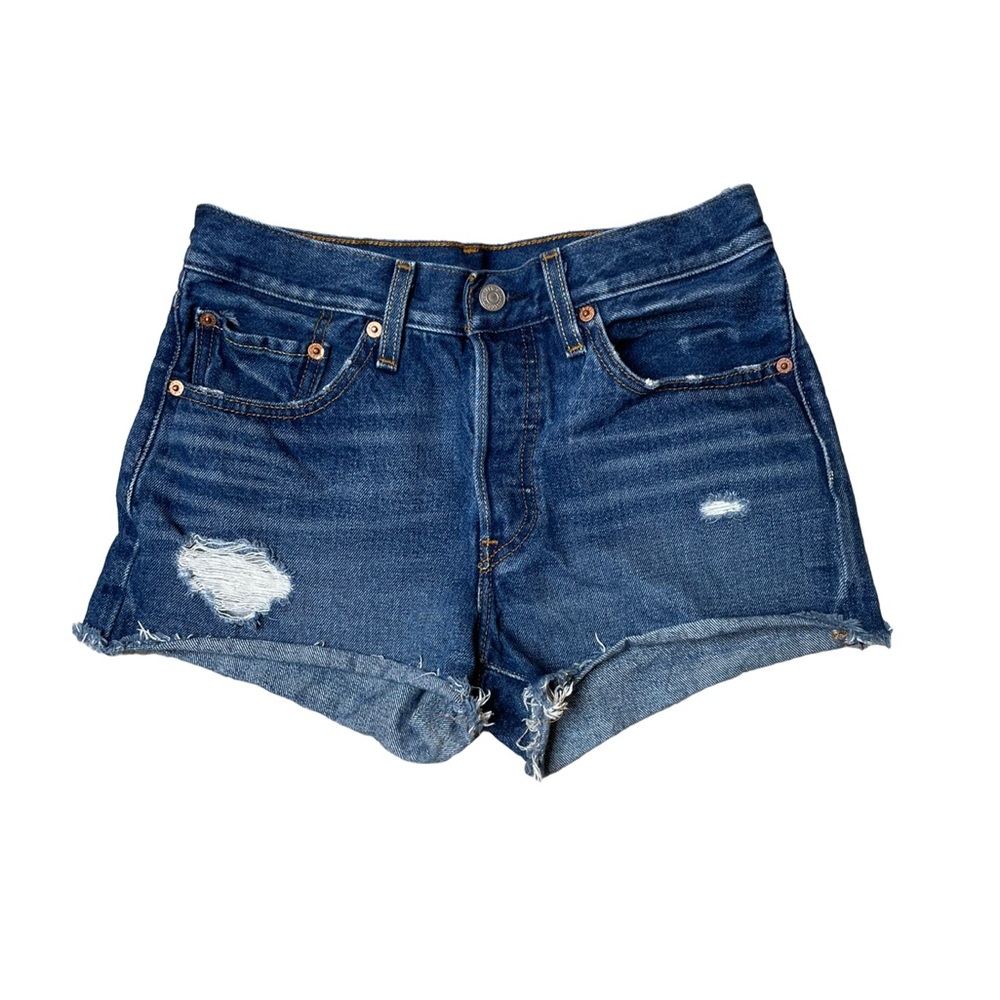 Levi Strauss & Co | 501 Denim Button Fly Jeans Shorts - 26 $69
